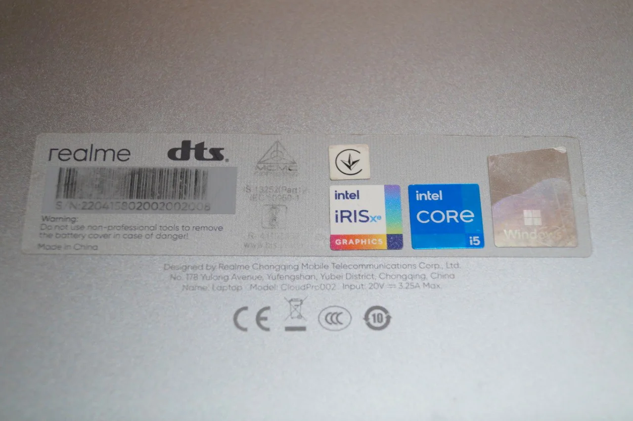 Ноутбук Realme CloudBook Pro Б/У preview 7