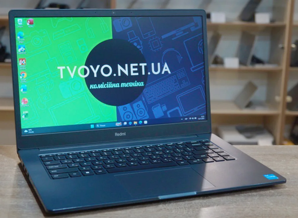 Ноутбук Xiaomi RedmiBook 15 Б/У Екран 15.6 (1920x1080) FullHD LED / Intel Core i3-1115G4 4.1 Г 1