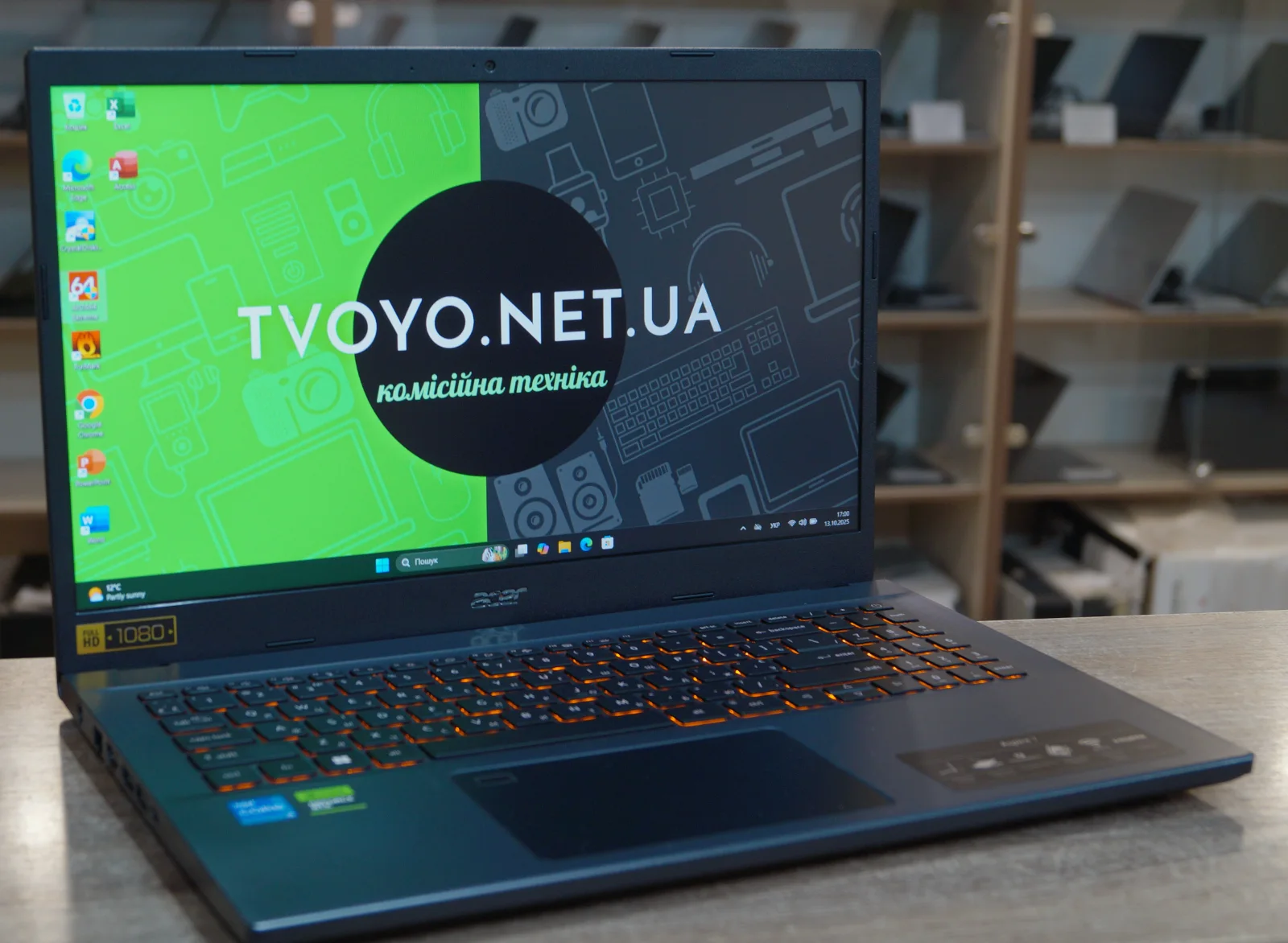 Ноутбук Acer Aspire A715-76G Б/У 1