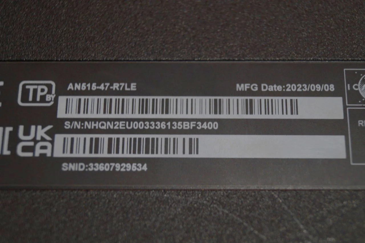 Ноутбук Acer NITRO 5 AN515-47 Б/У preview 6