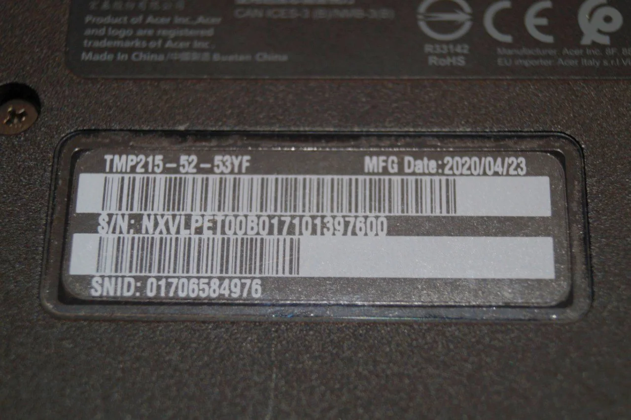 Ноутбук Acer TravelMate P215-52 Б/У preview 7