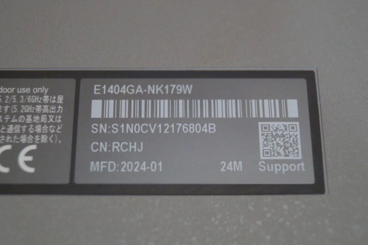 Ноутбук Asus VivoBook E1404GA Б/У preview 3