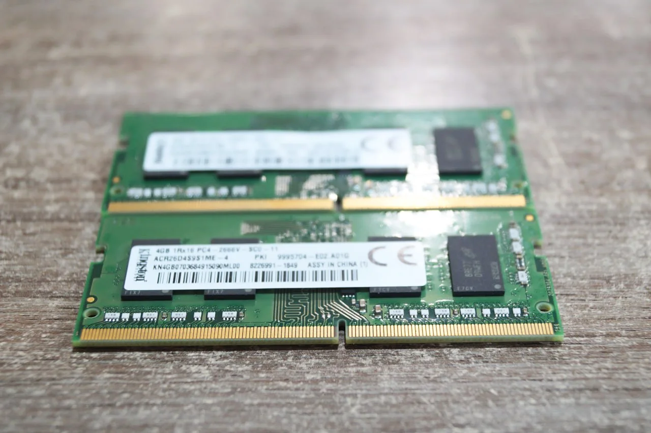 Пам'ять для ноутбуків Kingston (ACR26D4S9S1ME)8 GB (4+4 KIT) GB SO-DIMM DDR4 2666 MHz preview 3