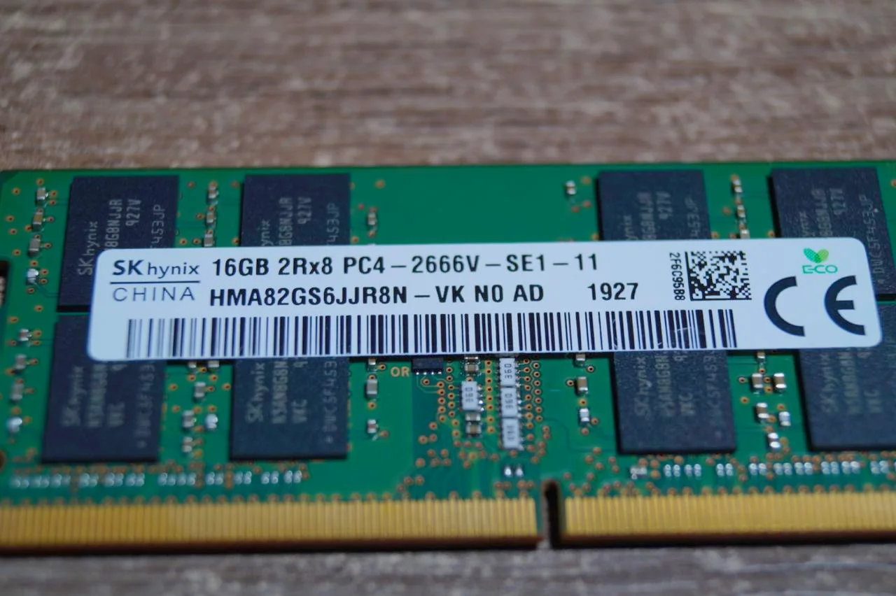 Пам'ять для ноутбуків SK Hynix 16 GB SO-DIMM DDR4 2666 MHz preview 4