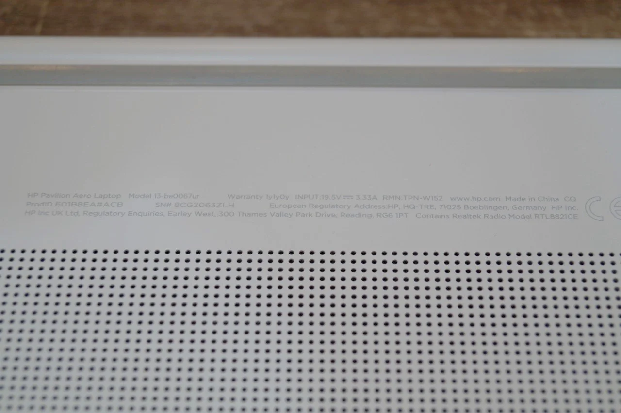 Ноутбук HP Pavilion Aero 13-be0xxx Б/У preview 7