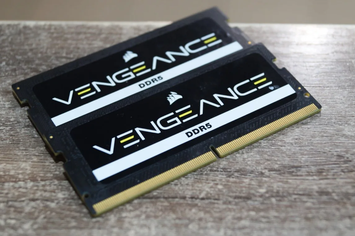 Пам'ять для ноутбуків Corsair VENGEANSE 32 GB (16+16 KIT) GB SO-DIMM DDR5 4800 MHz 1