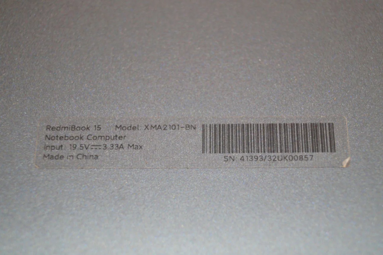 Ноутбук Xiaomi RedmiBook 15 Б/У preview 6