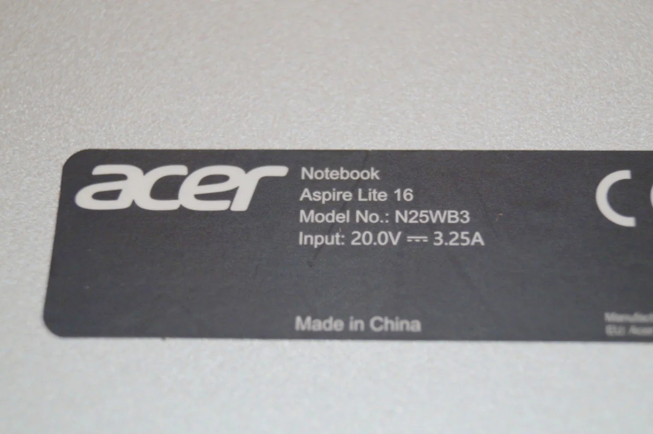 Ноутбук Acer Aspire Lite AL16-54P Б/У preview 4