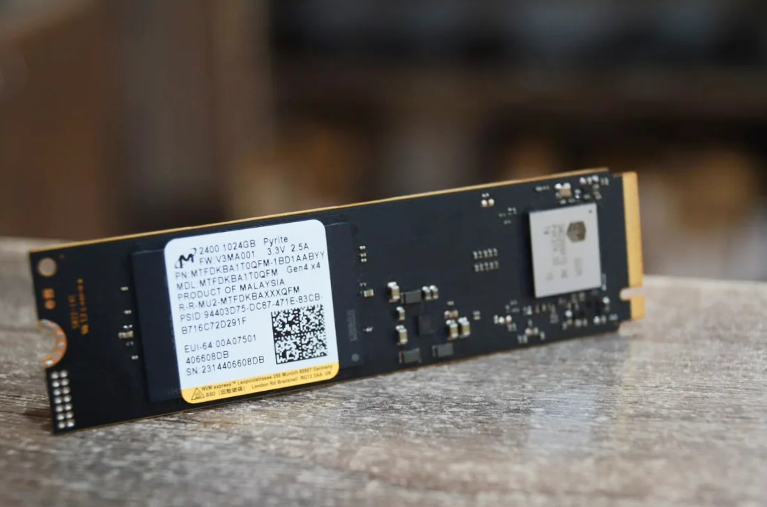 SSD накопичувач Micron 2400 1 TB Б/У 1