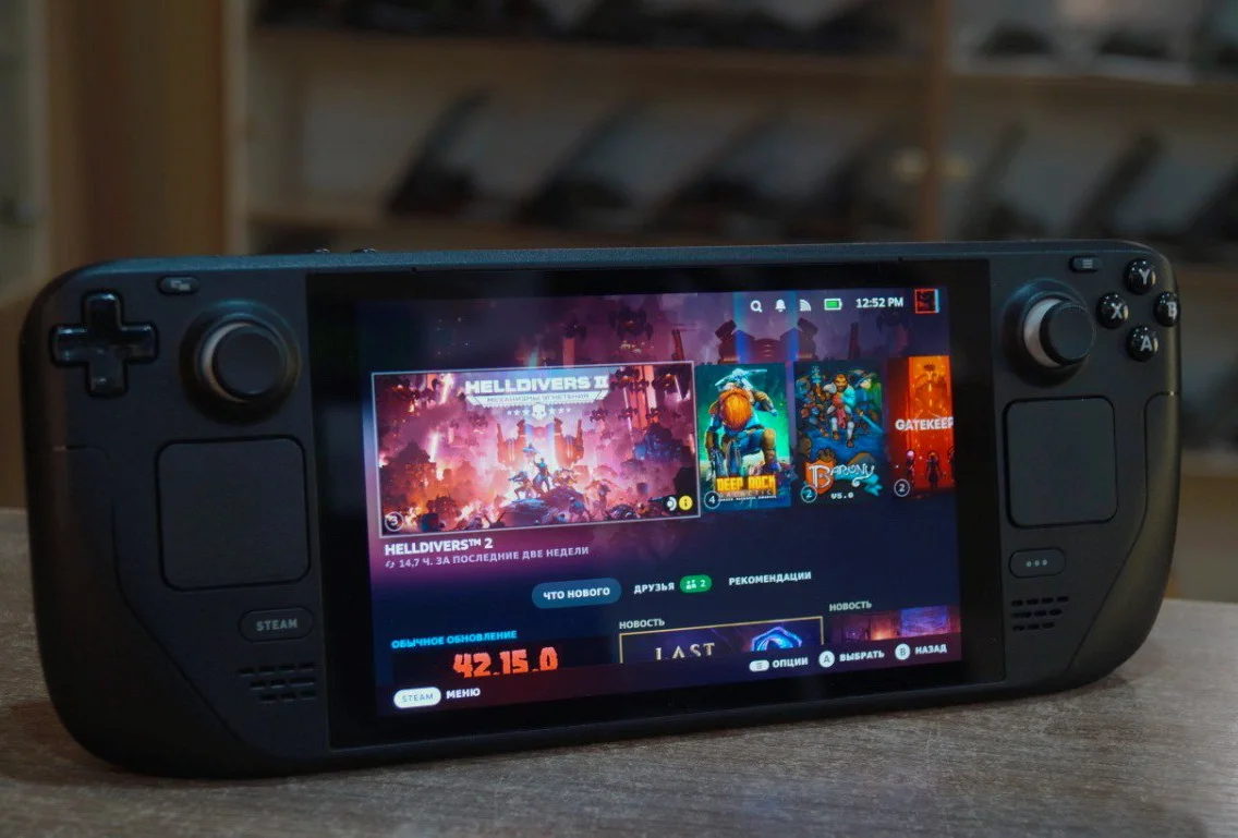 Портативна ігрова консоль Valve Steam Deck 64 ГБ Б/У preview 6