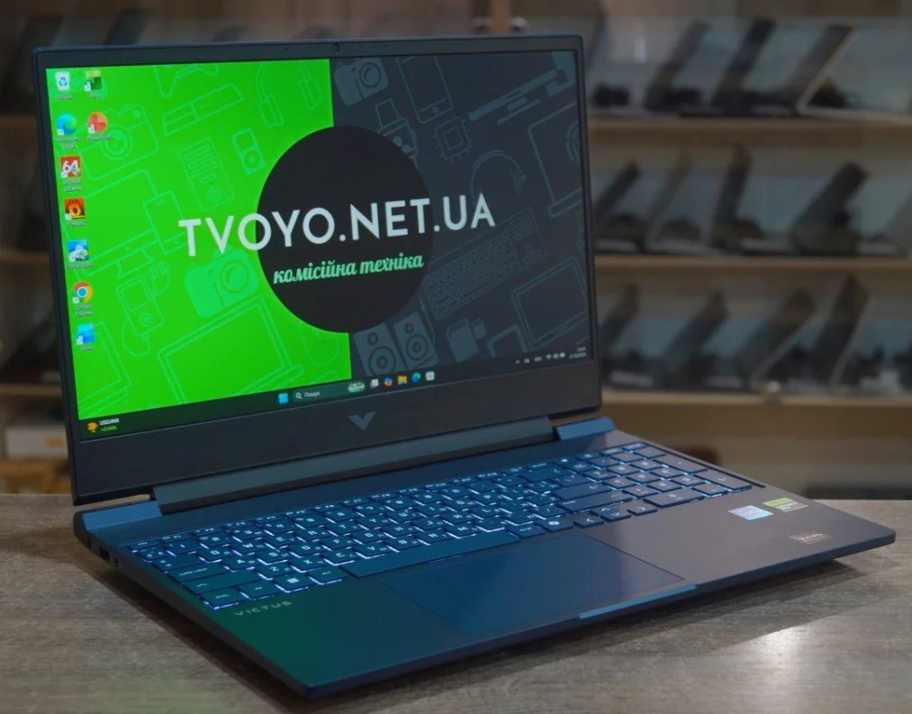 Ноутбук HP Victus Gaming 15-fa2xxx Б/У 1