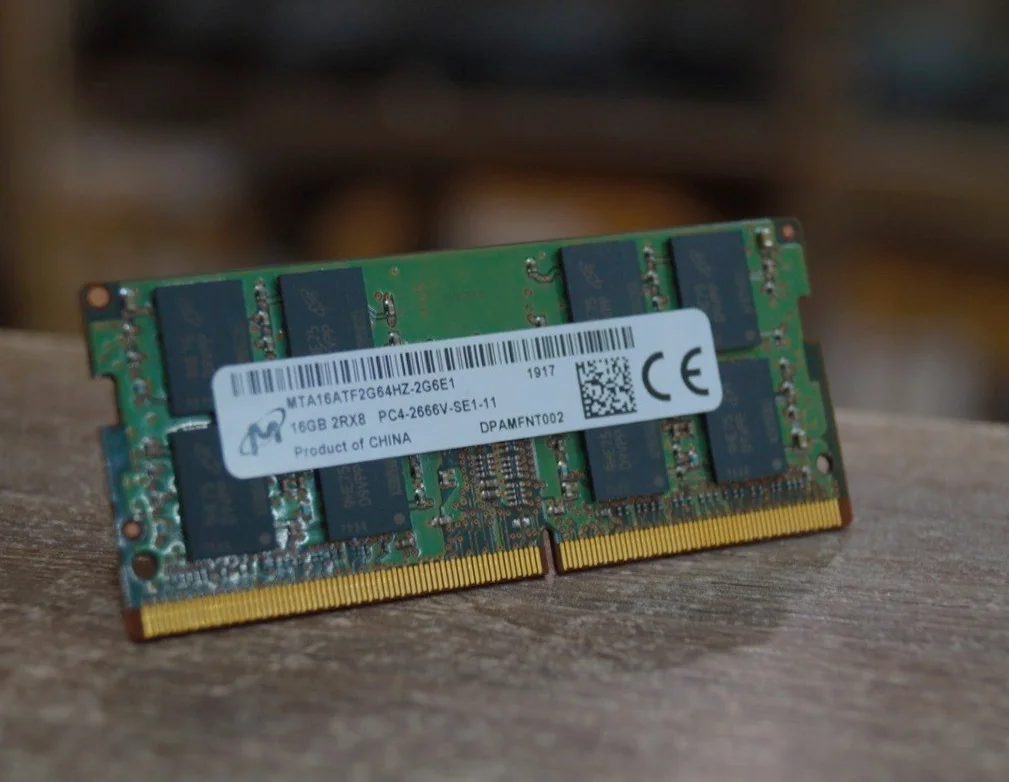 Пам'ять для ноутбуків Micron 16 GB SO-DIMM DDR4 2666 MHz 1