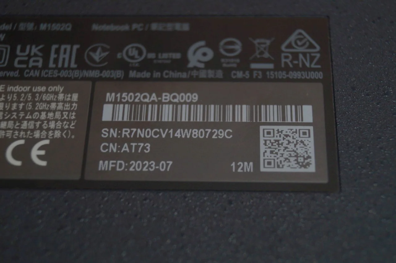 Ноутбук Asus VivoBook M1502QA Б/У preview 6