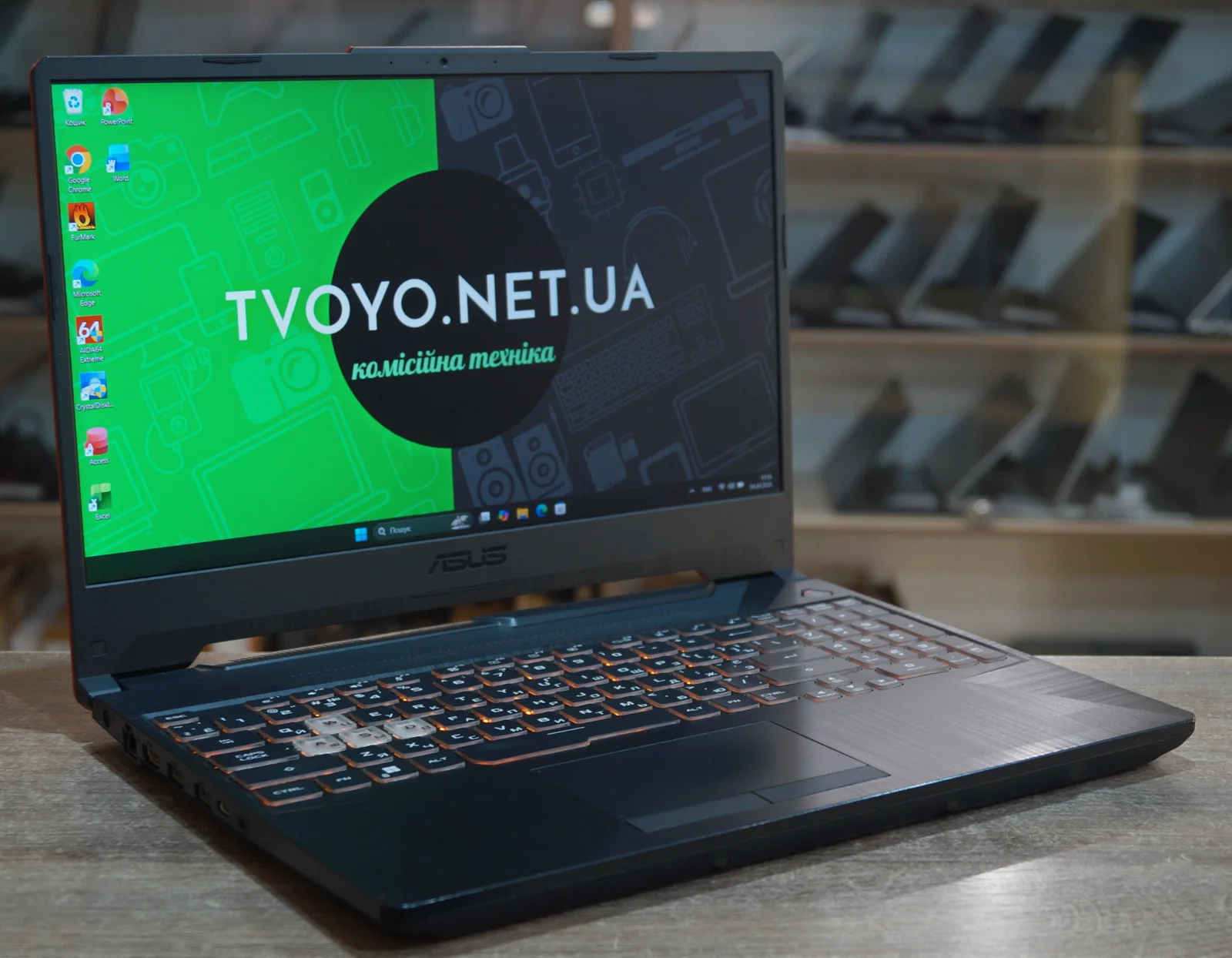 Ноутбук Asus TUF FX506LHB Б/У 1