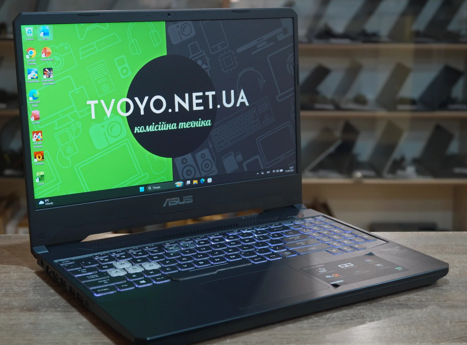 Ноутбук Asus TUF Gaming FX505DT Б/У 1