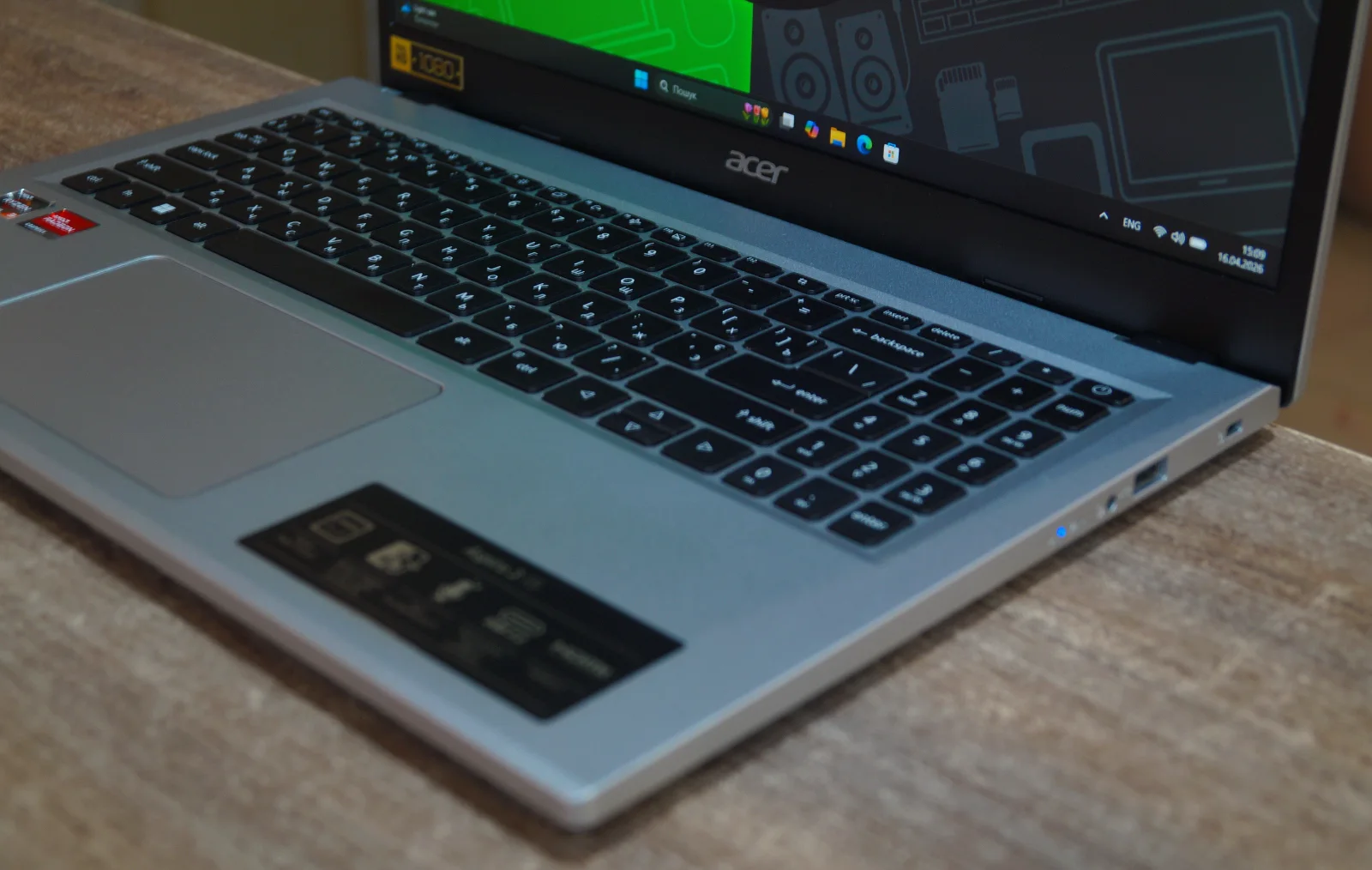 Ноутбук Acer Aspire A315-24P Б/У preview 3