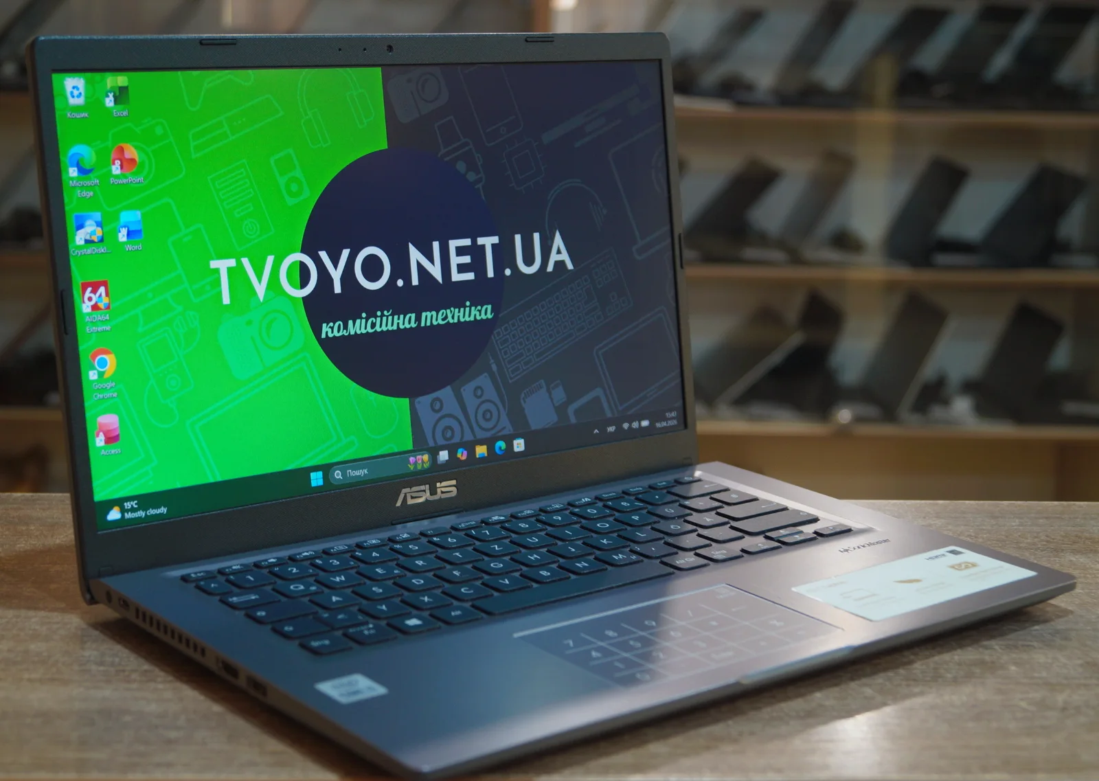 Ноутбук Asus VivoBook 14 X415JAB Б/У 1