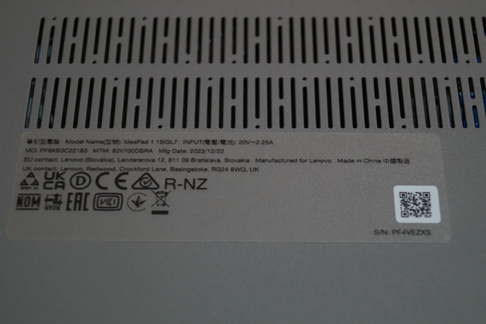 Ноутбук Lenovo IdeaPad 1 15IGL7 Б/У preview 7