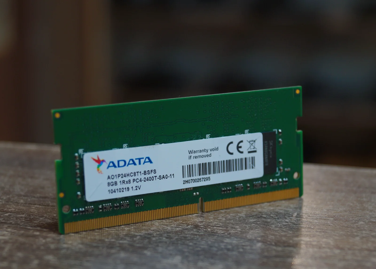 Пам'ять для ноутбуків ADATA 8 GB SO-DIMM DDR4 2400 MHz 1