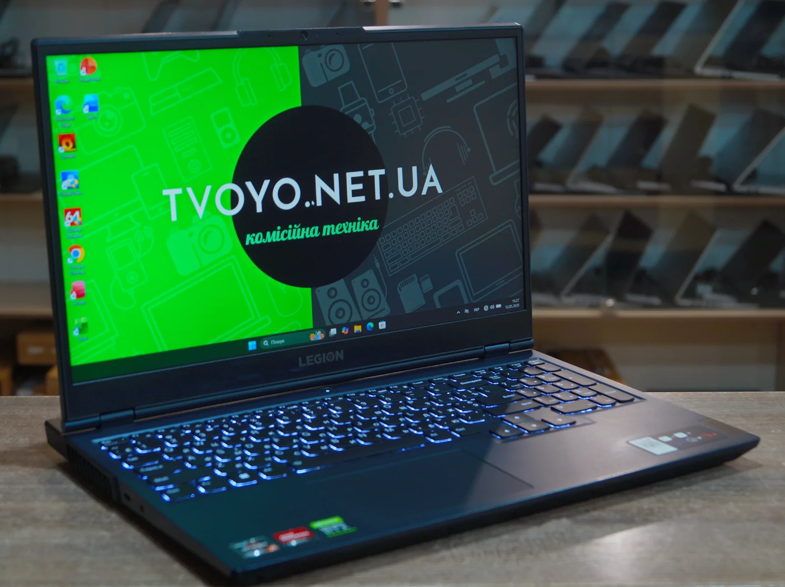 Ноутбук Lenovo Legion 5 15ACH6H Б/У