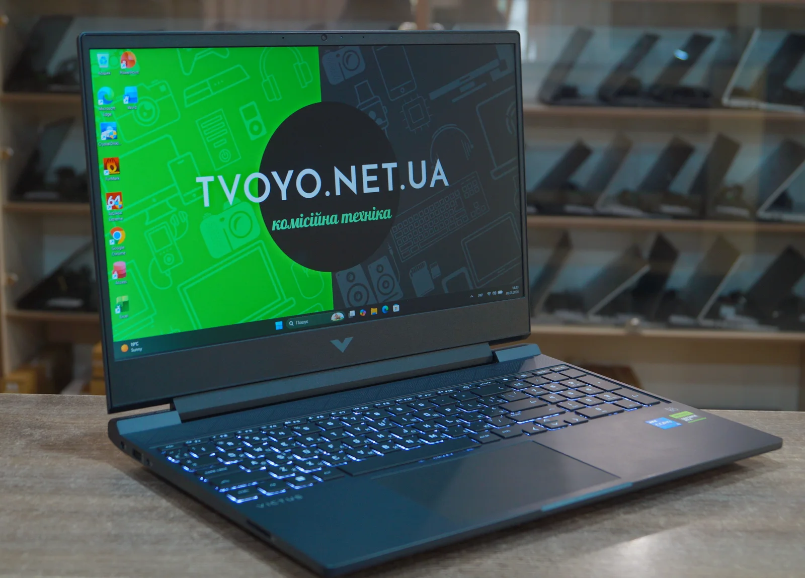 Ноутбук HP Victus 15-fa1xxx Б/У