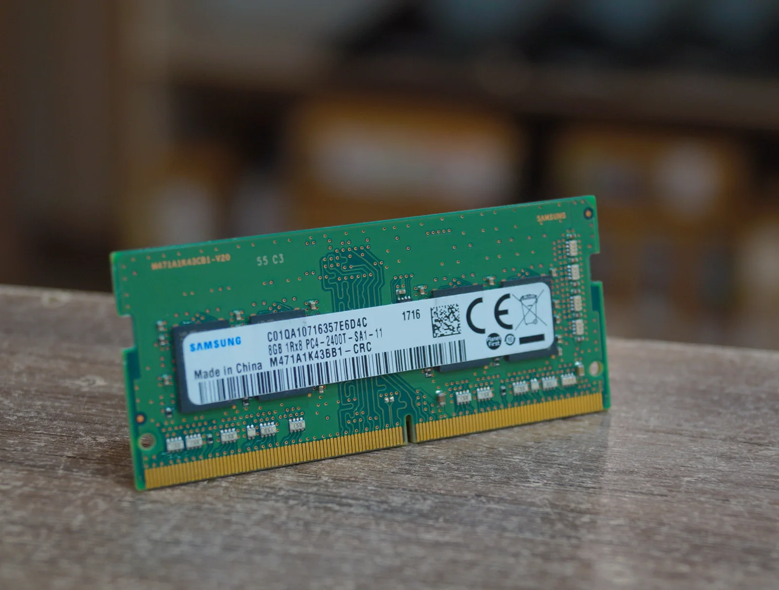 Пам'ять для ноутбуків Samsung 8 GB SO-DIMM DDR4 2400 MHz