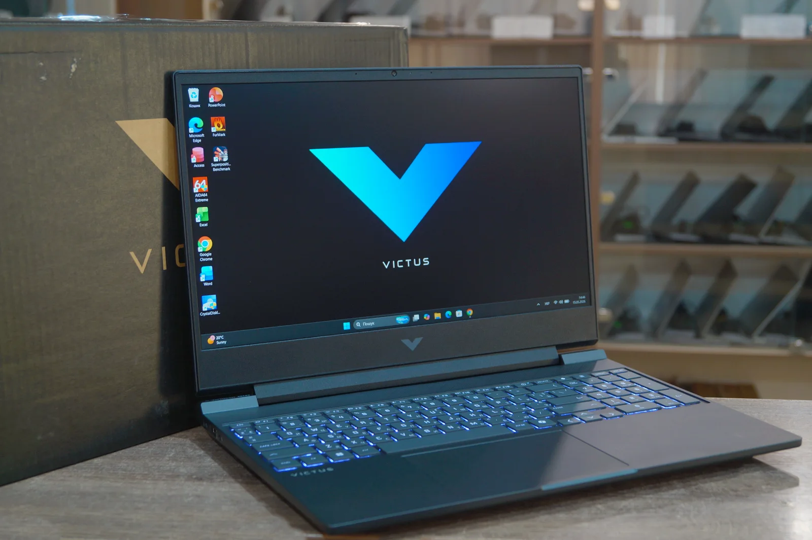 Ноутбук HP Victus 15-fa2xxx Б/У 1