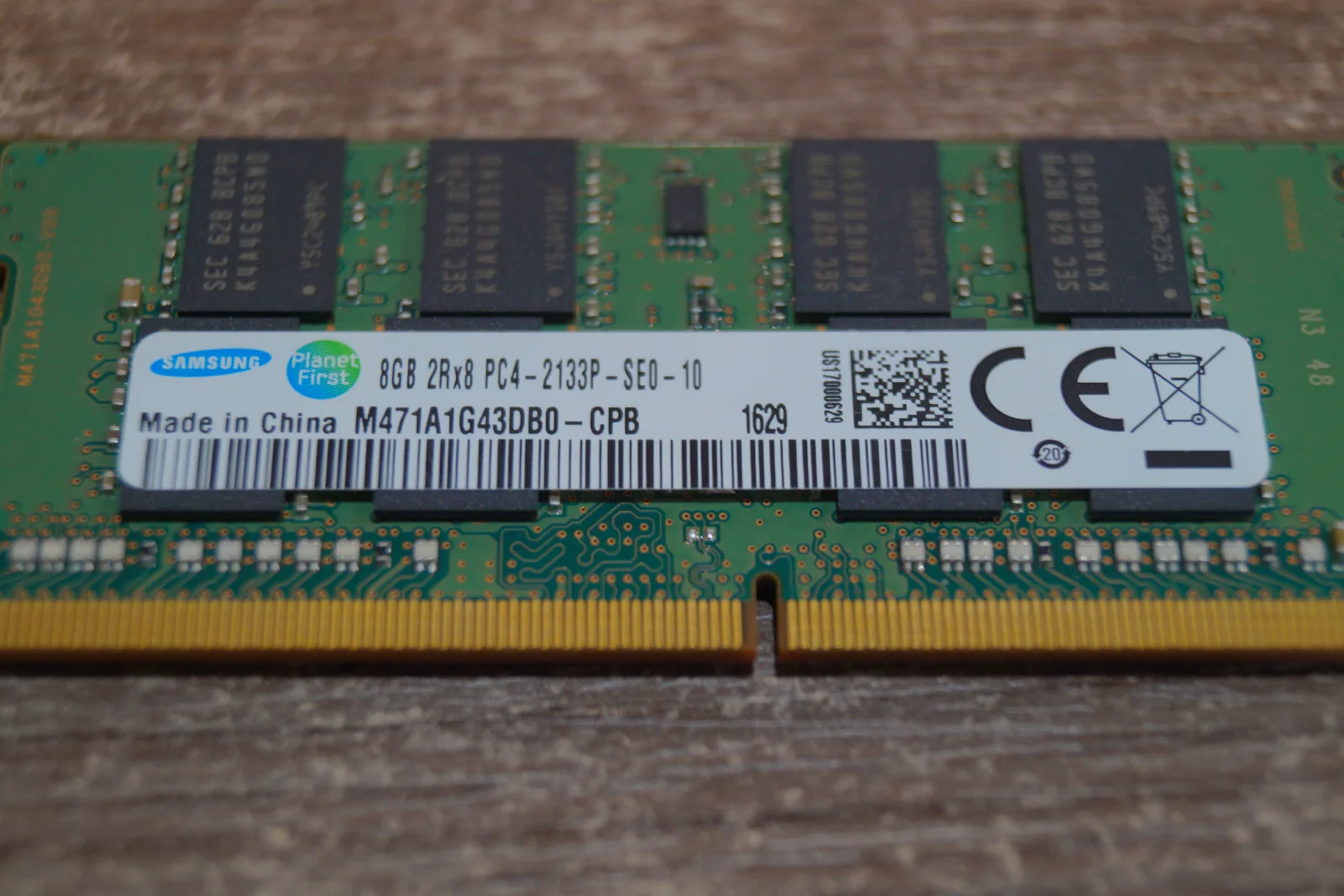 Пам'ять для ноутбуків Samsung 8 GB SO-DIMM DDR4 2133 MHz preview 4