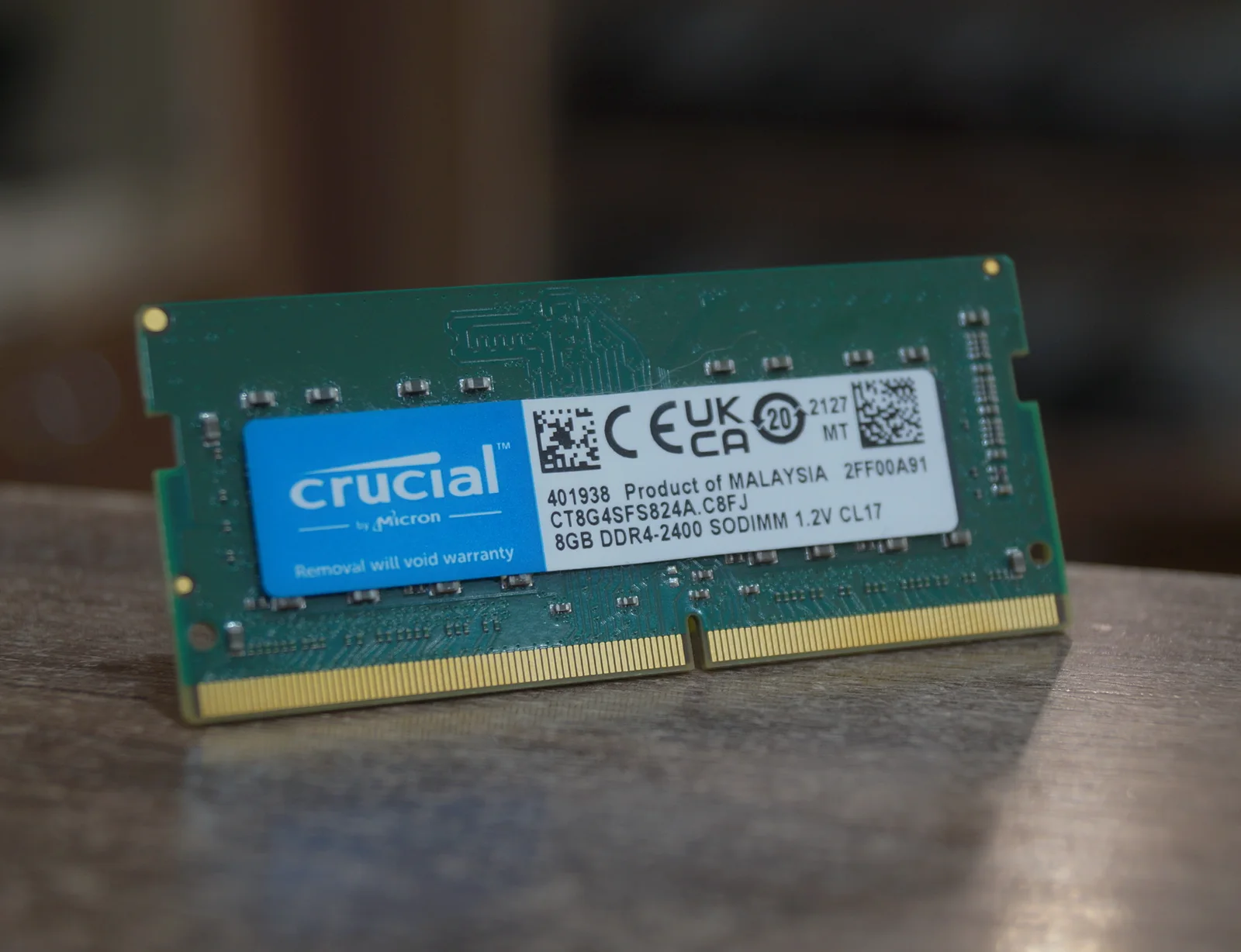 Пам'ять для ноутбуків Crucial 8 GB SO-DIMM DDR4 2400 MHz | TVOYO