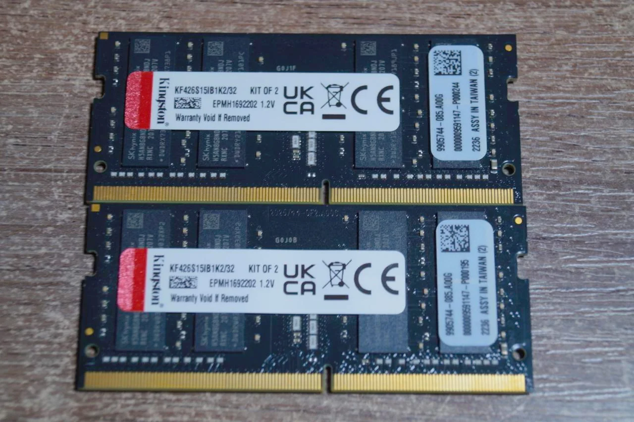 Пам'ять для ноутбуків Kingston FURY 2x16 GB SO-DIMM DDR4 2666 MHz Impact preview 4