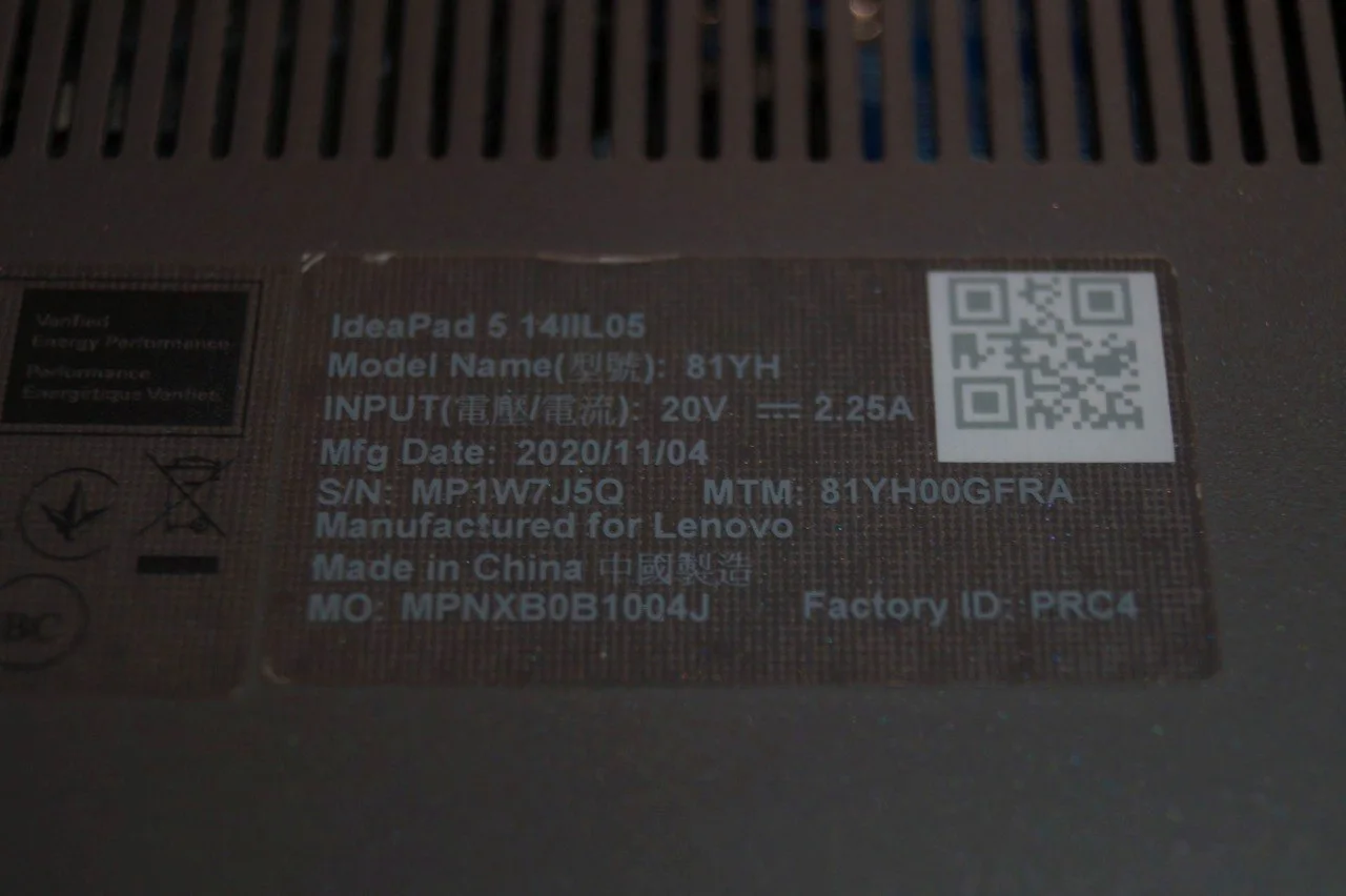 Ноутбук Lenovo IdeaPad 5 14IIL05 Б/У preview 8